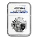 2012-W 1 oz Proof Platinum American Eagle PF-70 NGC (FR) 2012-W 1 oz Proof Platinum American Eagle PF-70 NGC (FR)